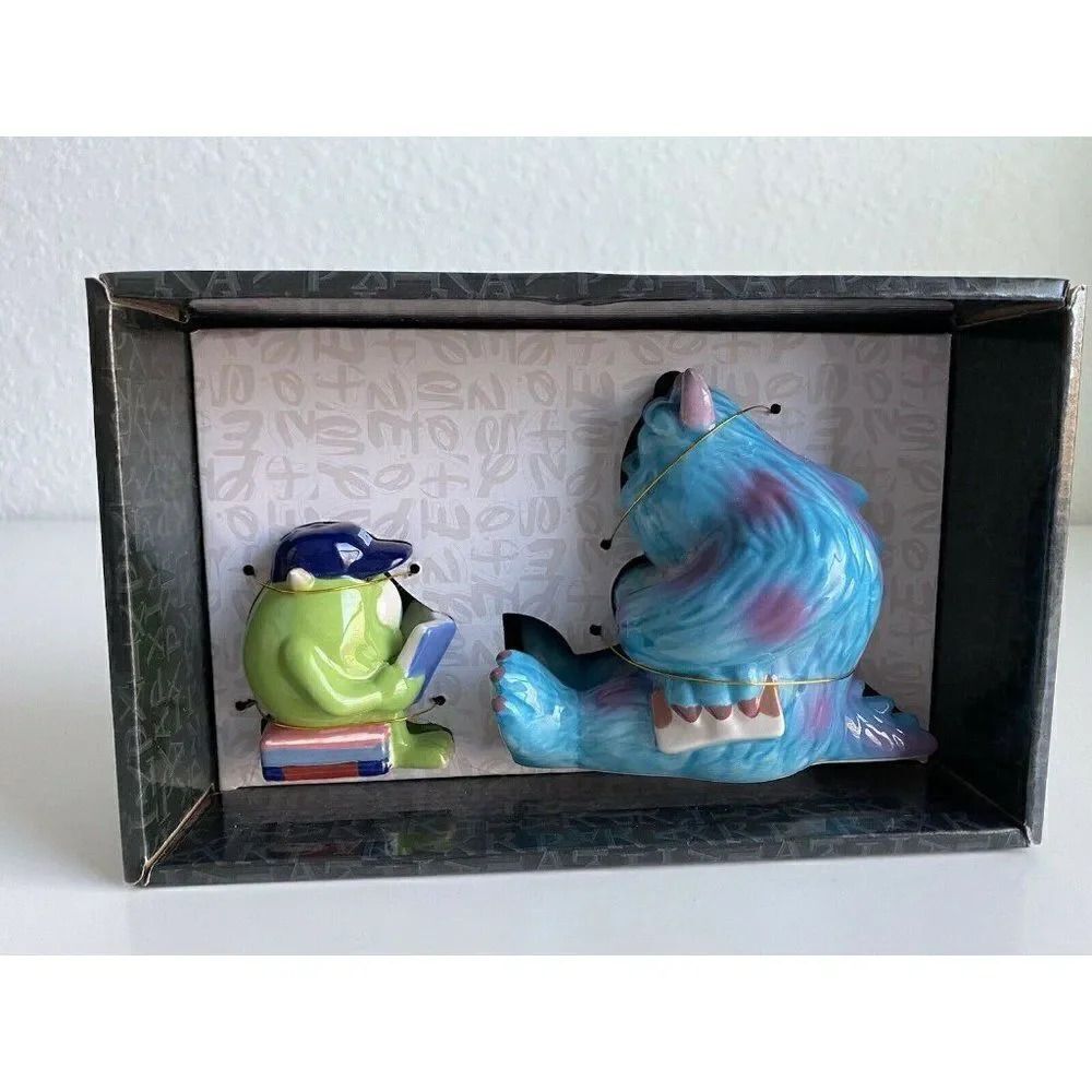 Disney Pixar Monsters Inc University Mike and Sully Ceramic Salt & Pepper Shaker